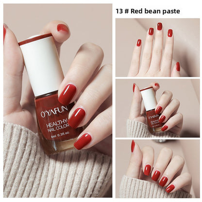 Water-based nail polish