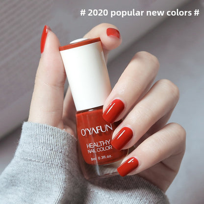 Water-based nail polish