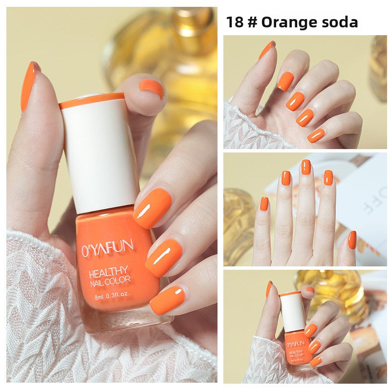 Water-based nail polish