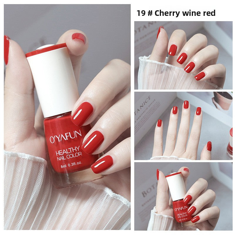 Water-based nail polish