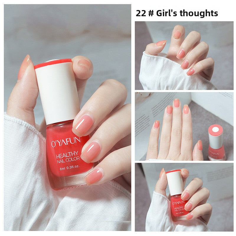 Water-based nail polish