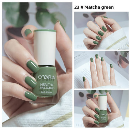 Water-based nail polish