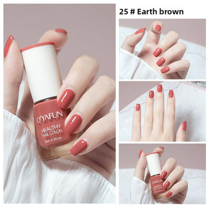 Water-based nail polish