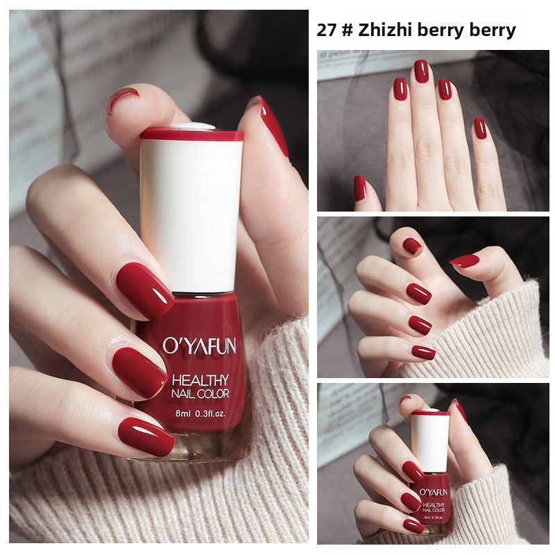 Water-based nail polish