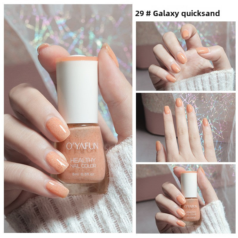 Water-based nail polish