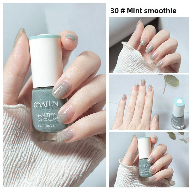 Water-based nail polish