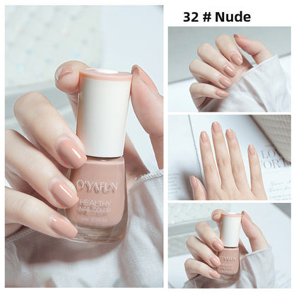 Water-based nail polish