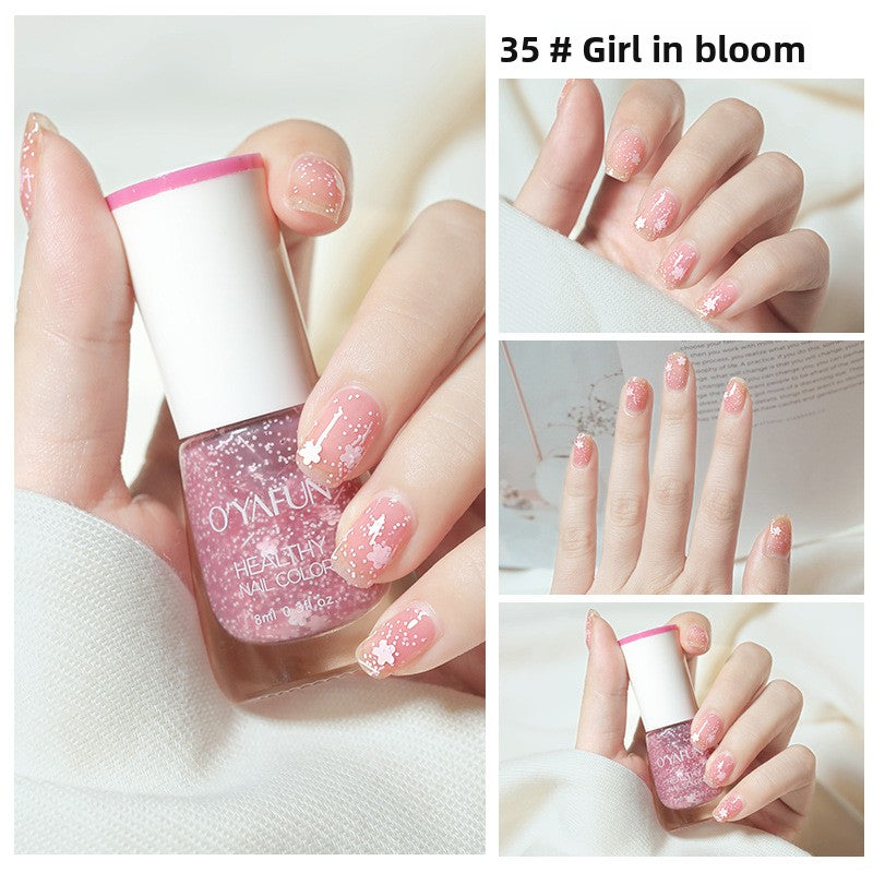 Water-based nail polish