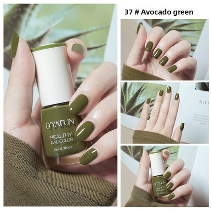 Water-based nail polish