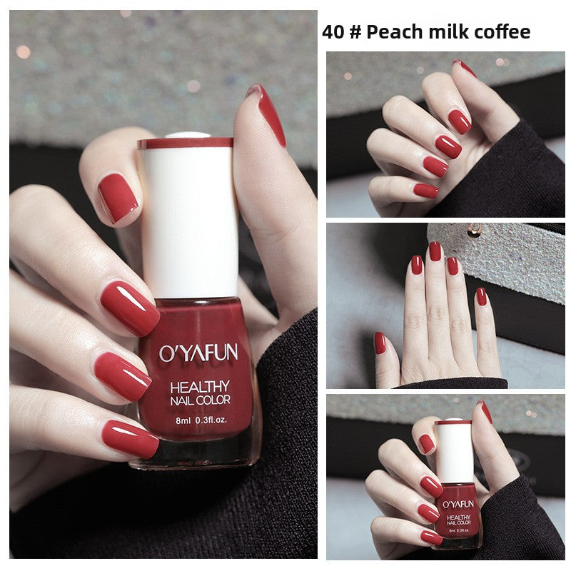 Water-based nail polish