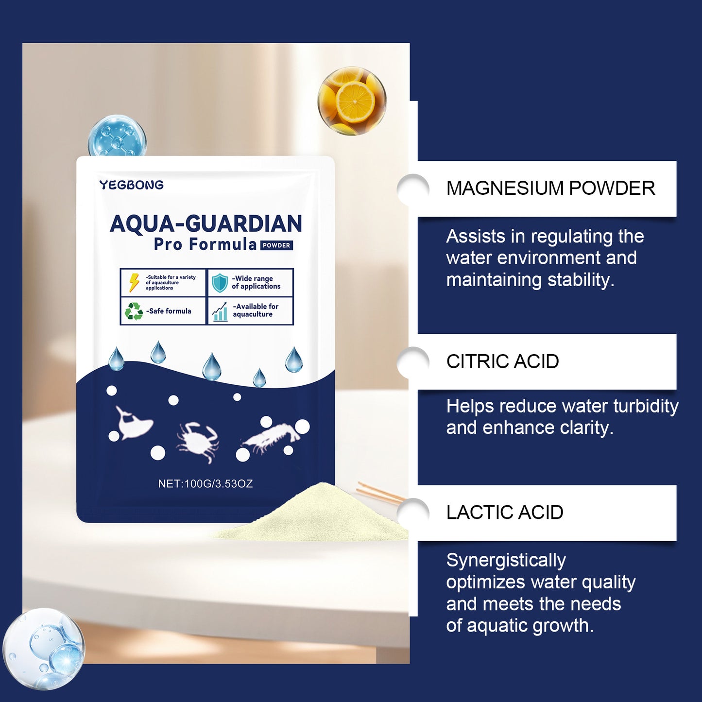 Water Clarifying Powder