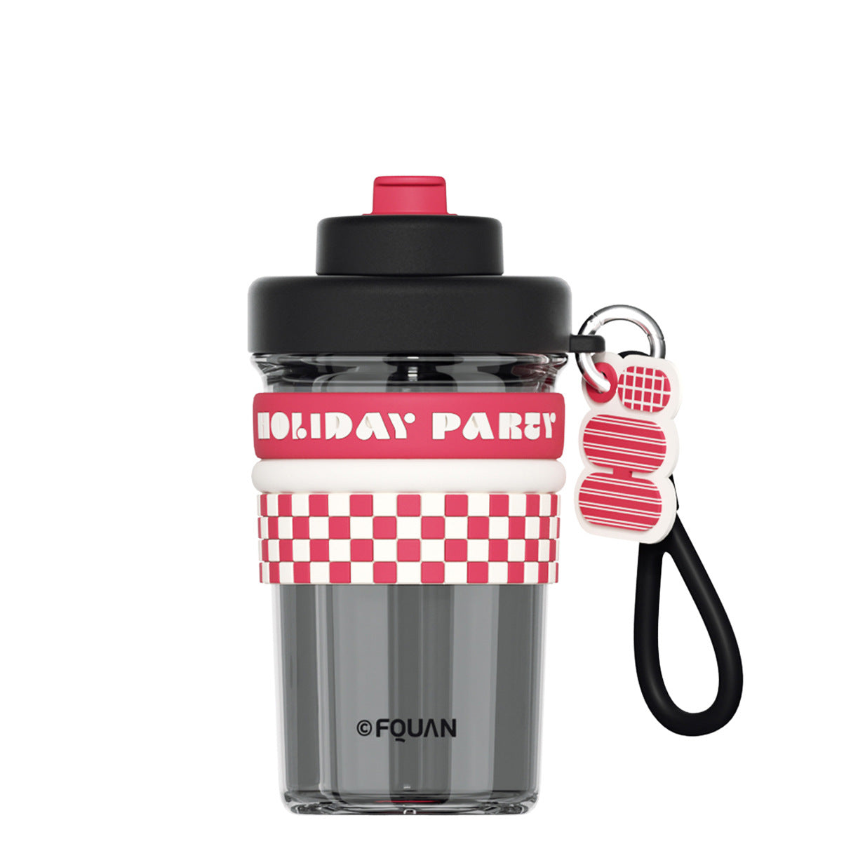 Water Cup with Tea Infuser and Carry Strap