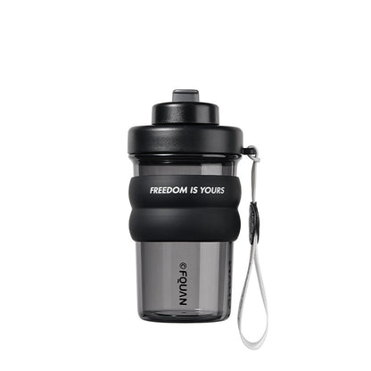 Water Cup with Tea Infuser and Carry Strap
