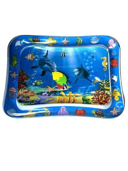 Water cushion baby crawling guidance device