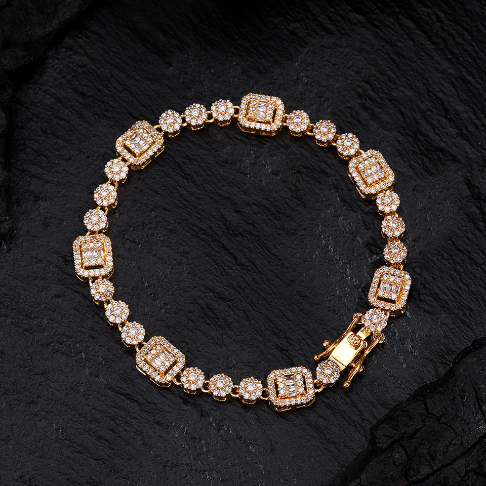 Water Drop Copper Zirconium Bracelet