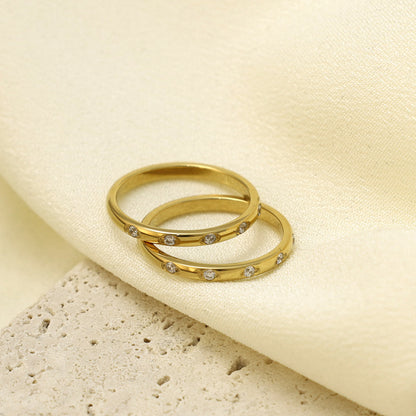 Water Drop Diamond Ring
