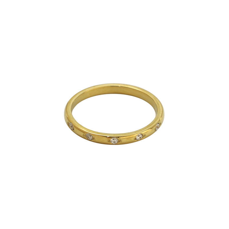 Water Drop Diamond Ring