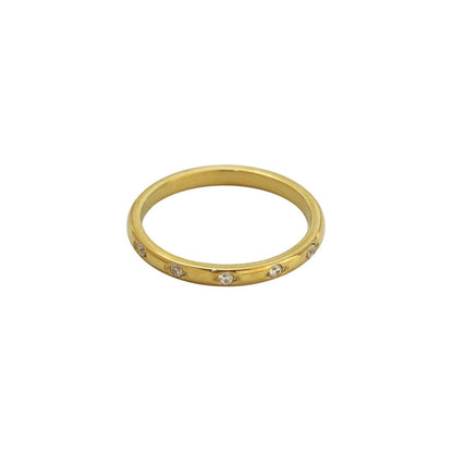 Water Drop Diamond Ring