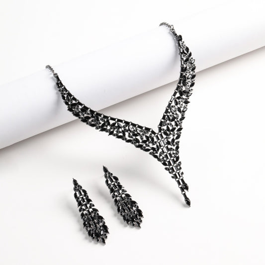 Water Drop Necklace and Earrings