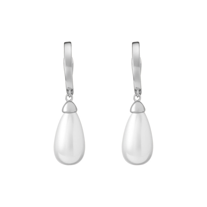 Water Drop Pearl Earrings