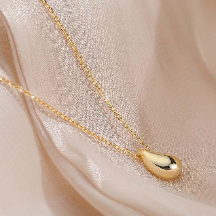 Water Drop Pendant Necklace