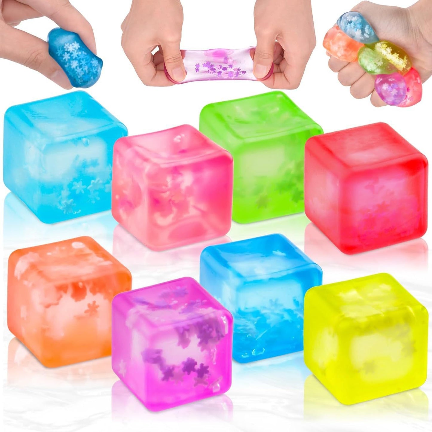 Water Drop Shape Sensory Stress Relief Squeeze Toy