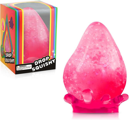 Water Drop Shape Sensory Stress Relief Squeeze Toy