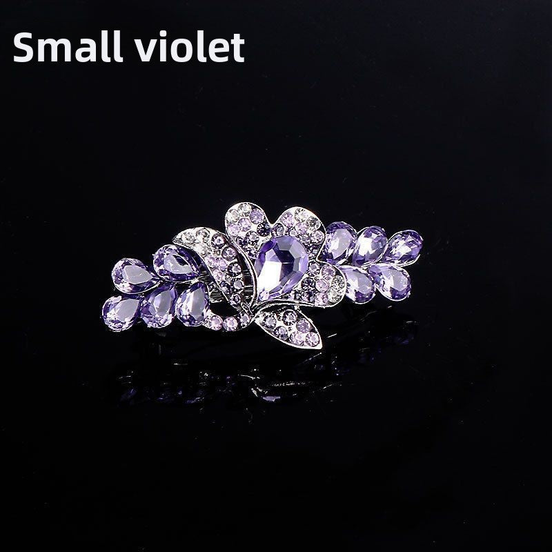 Water droplet spring clip