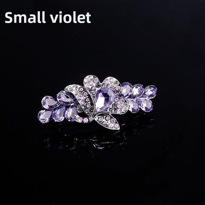 Water droplet spring clip