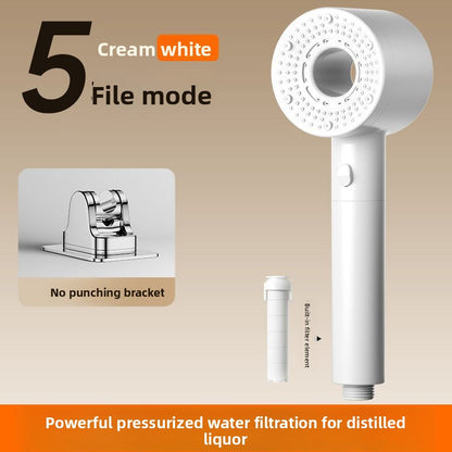 Water heater shower head for household use