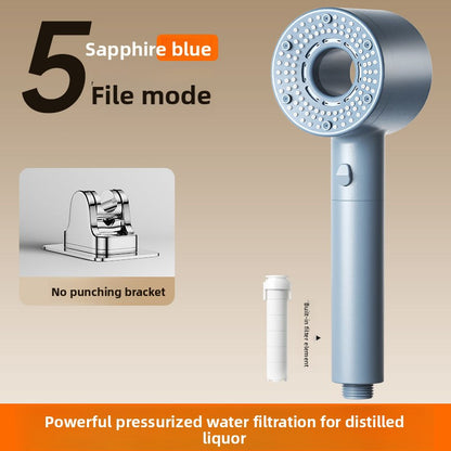 Water heater shower head for household use