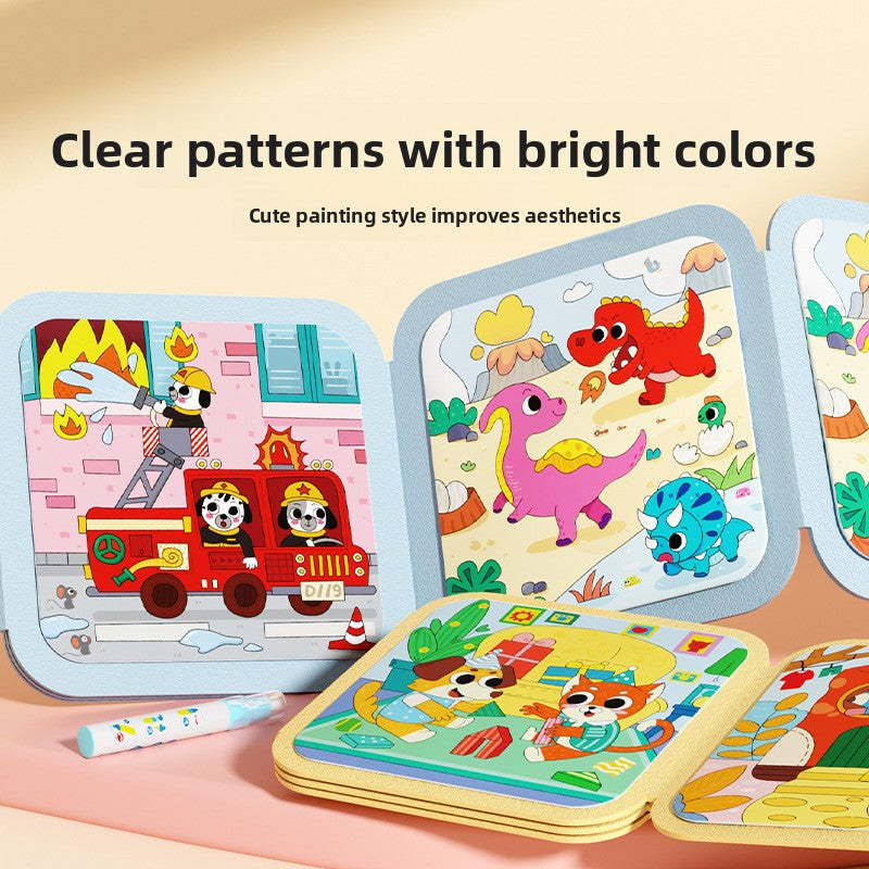 Water Painting Book Children's Enlightenment Early Education Book