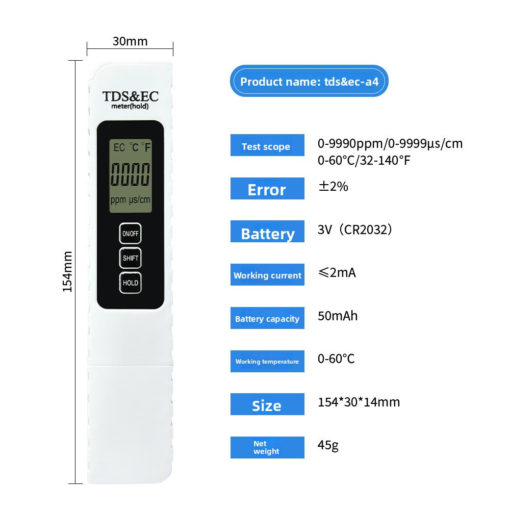 Water quality test pen