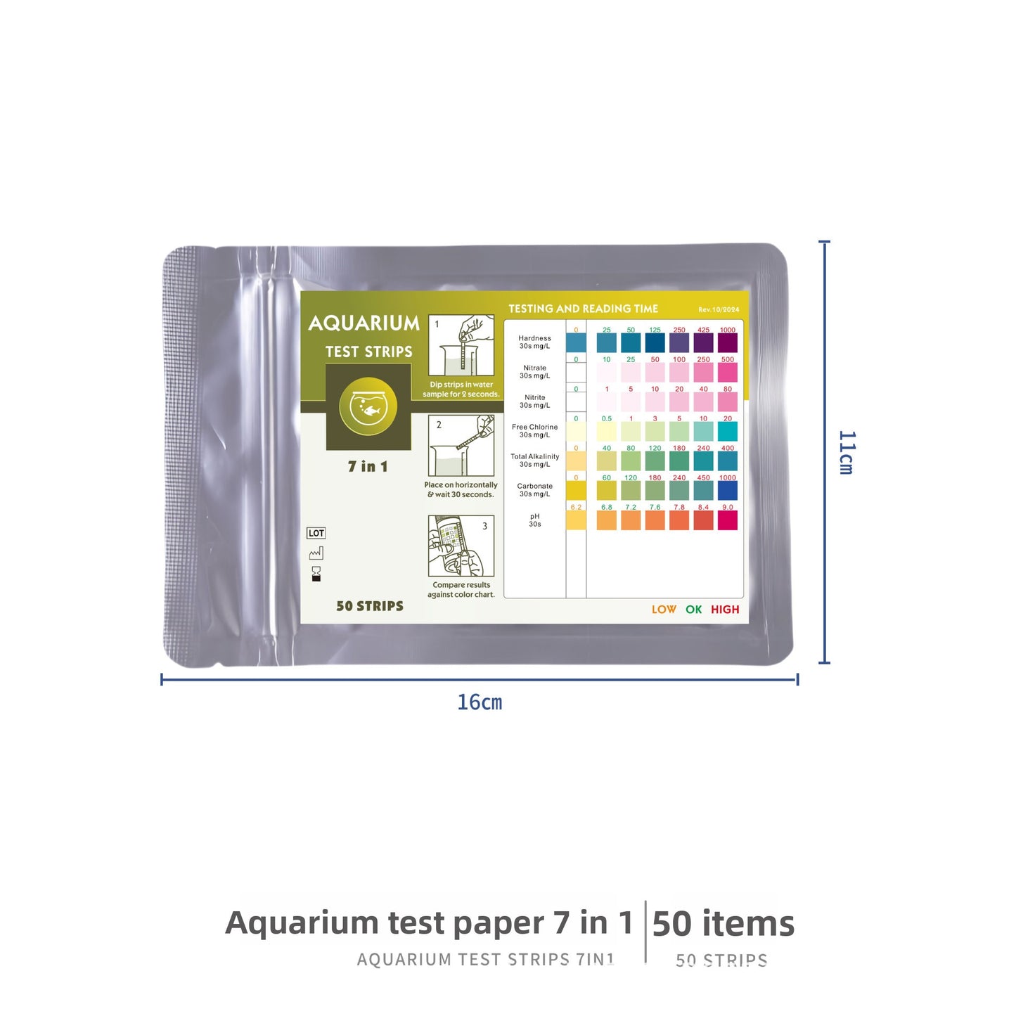 Water Quality Test Strips Multiparameter