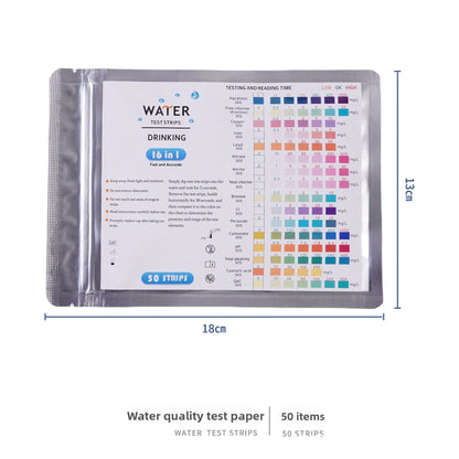 Water Quality Test Strips Multiparameter