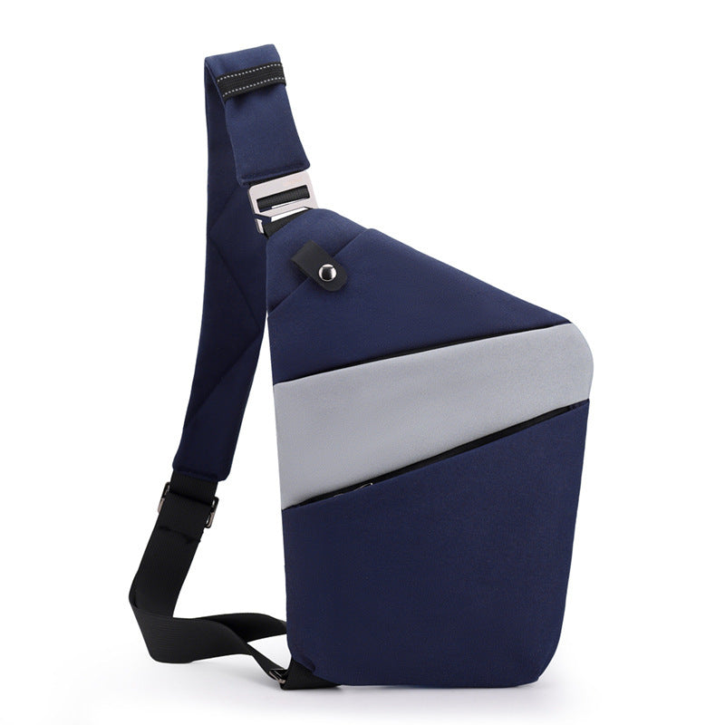 Water-Resistant Oxford Chest Bag