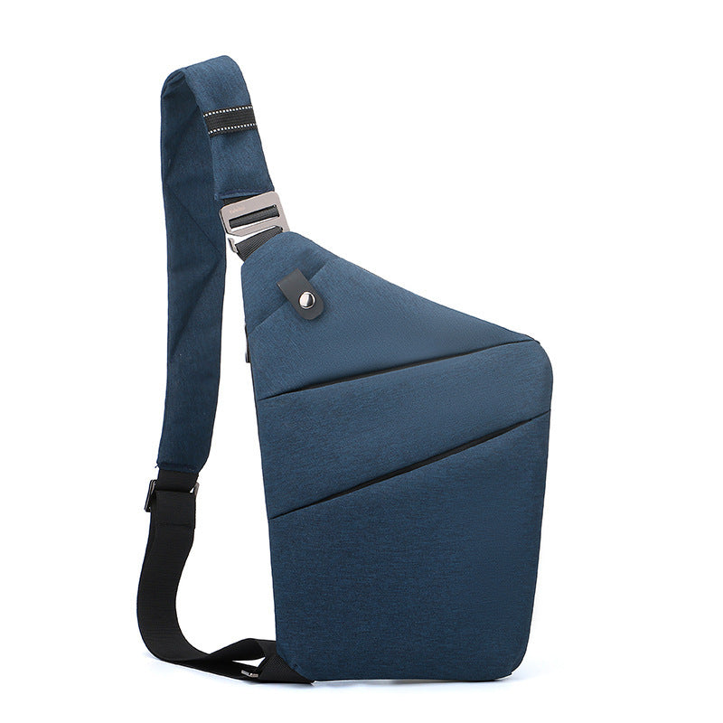 Water-Resistant Oxford Chest Bag