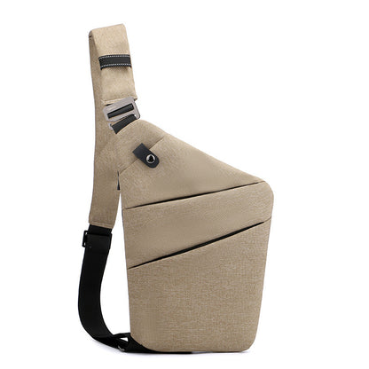 Water-Resistant Oxford Chest Bag