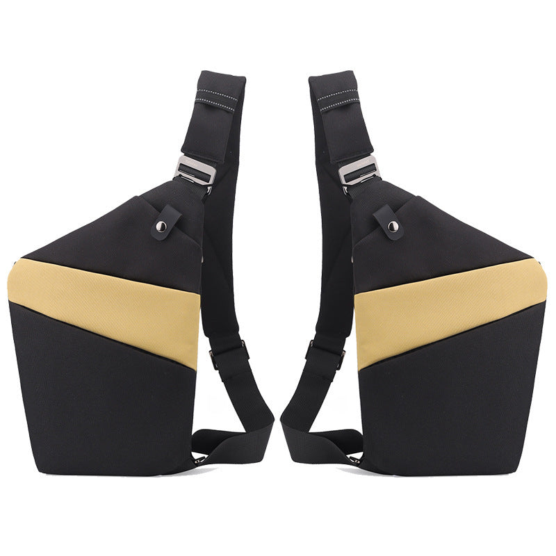 Water-Resistant Oxford Chest Bag