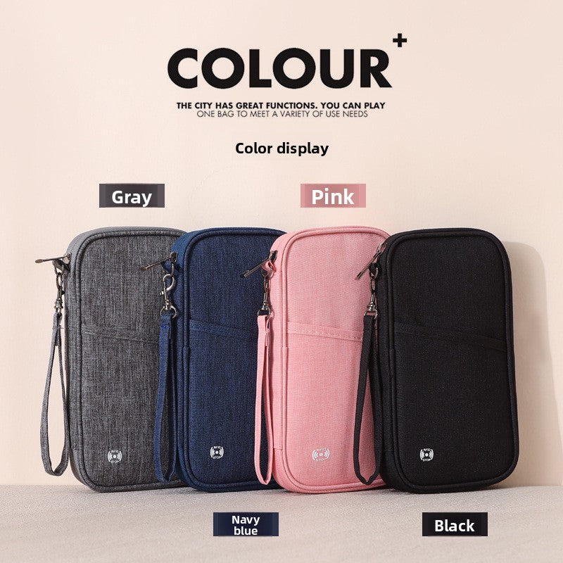 Water-Resistant Oxford Passport Holder