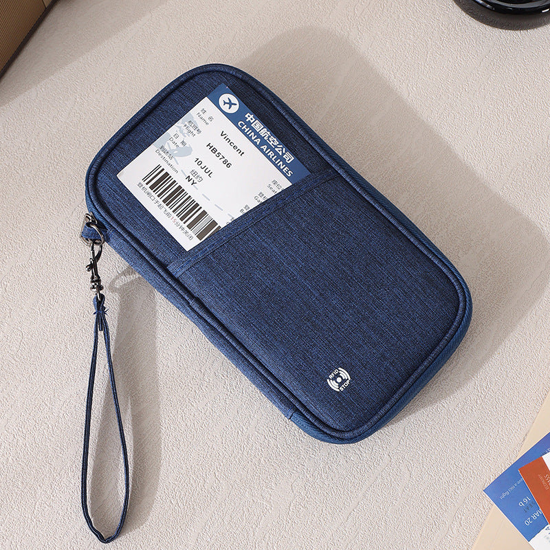 Water-Resistant Oxford Passport Holder