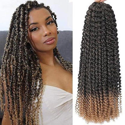 Water ripple crochet wig dreadlock wig
