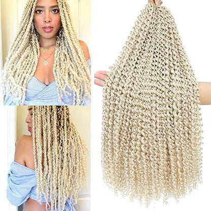 Water ripple crochet wig dreadlock wig