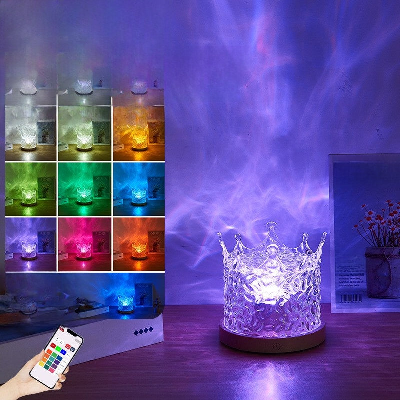 water ripple night light