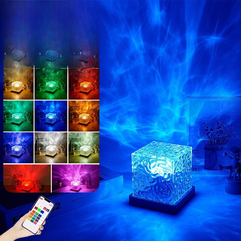 water ripple night light