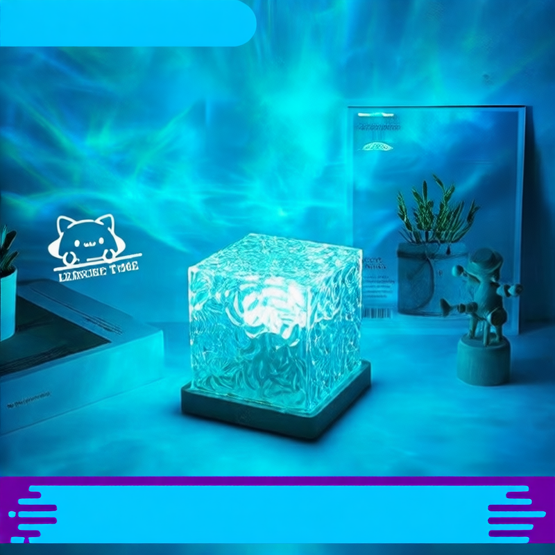 Water ripple projection lamp