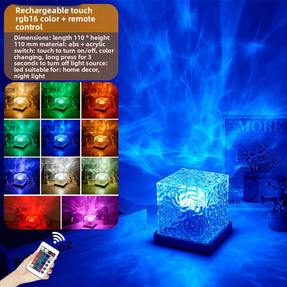 Water ripple projection lamp