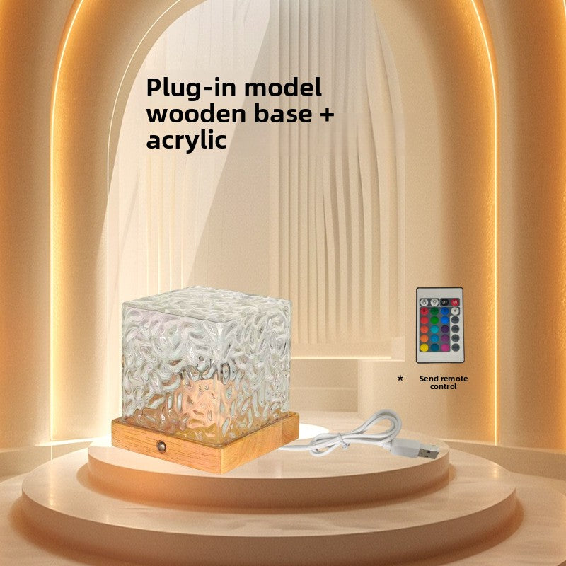 Water ripple projection lamp
