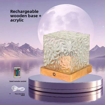 Water ripple projection lamp
