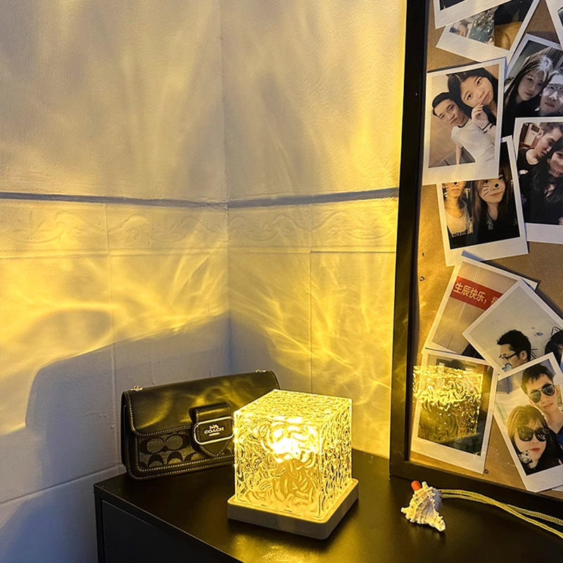 Water ripple projection lamp
